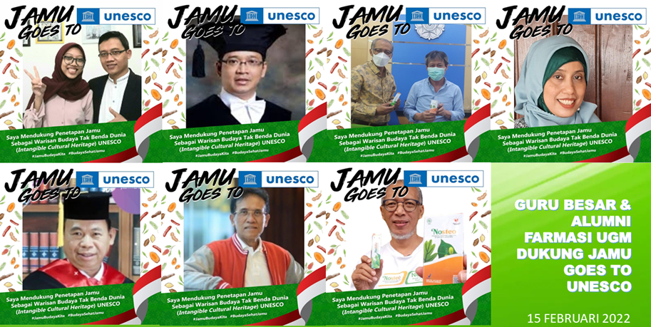 Guru Besar dan Alumni Farmasi UGM Dukung Jamu Goes to UNESCO